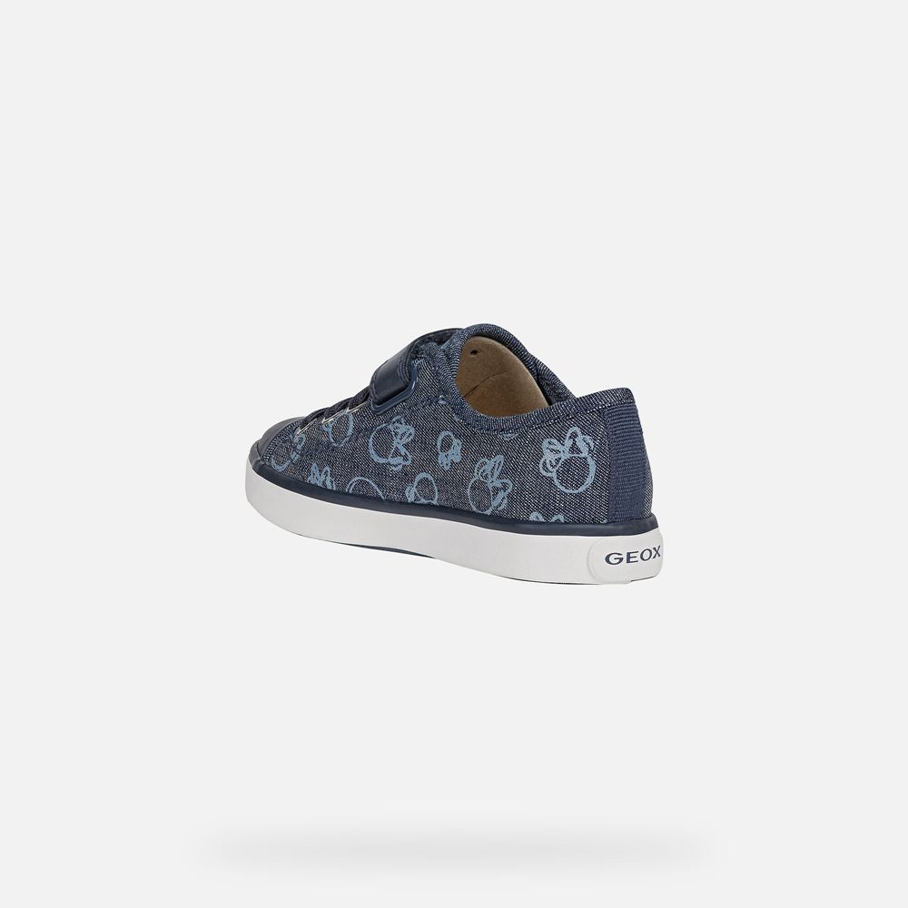 Geox Sneakers Dark Blue Ciak - Geox Girls Shoes - LZHNGW072